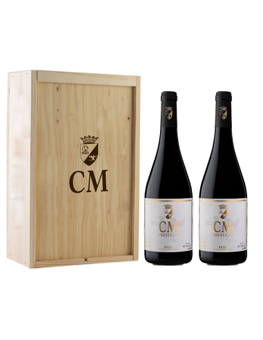 CM Prestigio 2017 - Caja de Madera (x2)