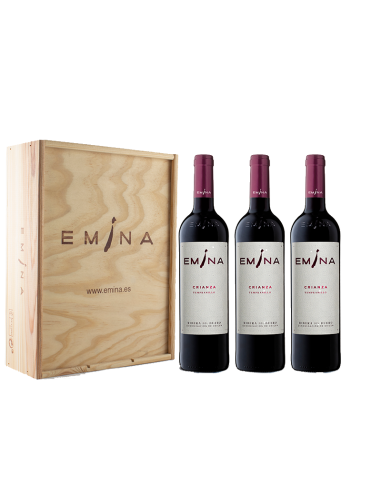Emina Crianza 2021 - Estuche de Madera (x3)