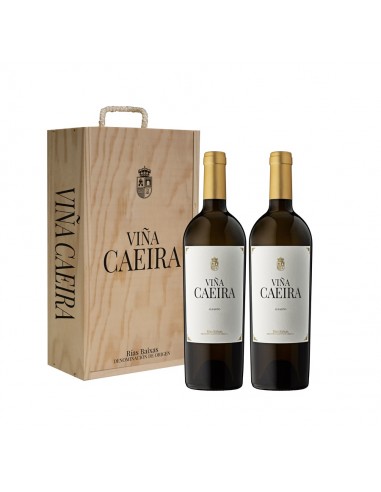 Estuche con 2 botellas de Viña Caeira Albariño