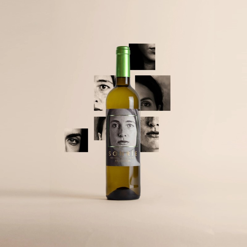 SONRÍE, VINO BLANCO SIN ALCOHOL