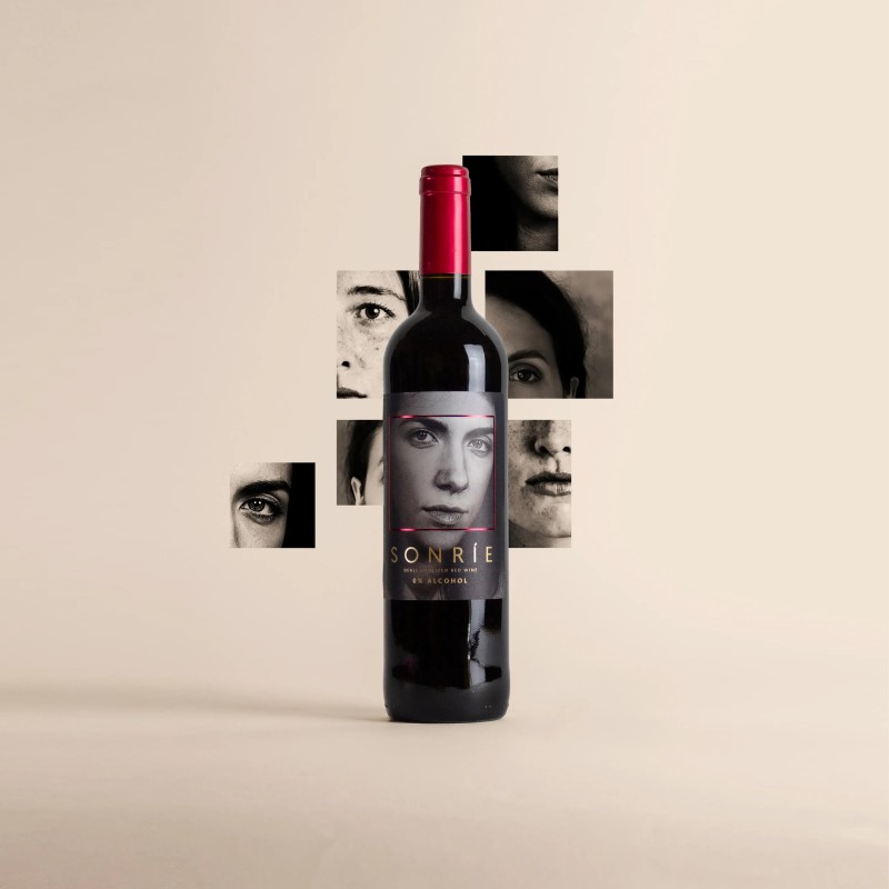 SONRÍE 0% RED - VINO SIN ALCOHOL