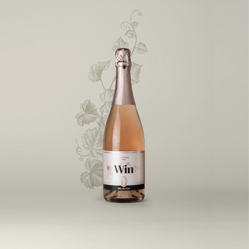 Win Espumoso Rosé - Vino Sin Alcohol