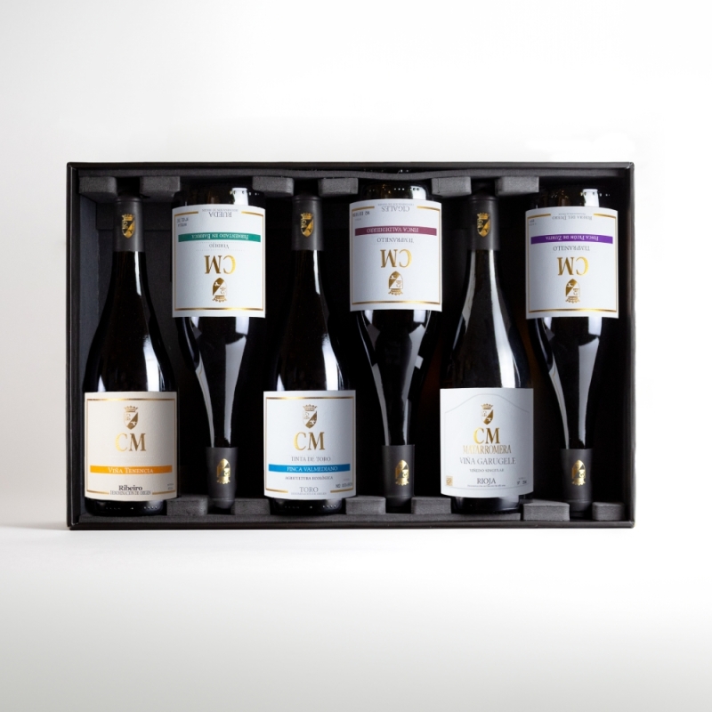 CM Colección vinos de finca (x6) - Estuche de cartón