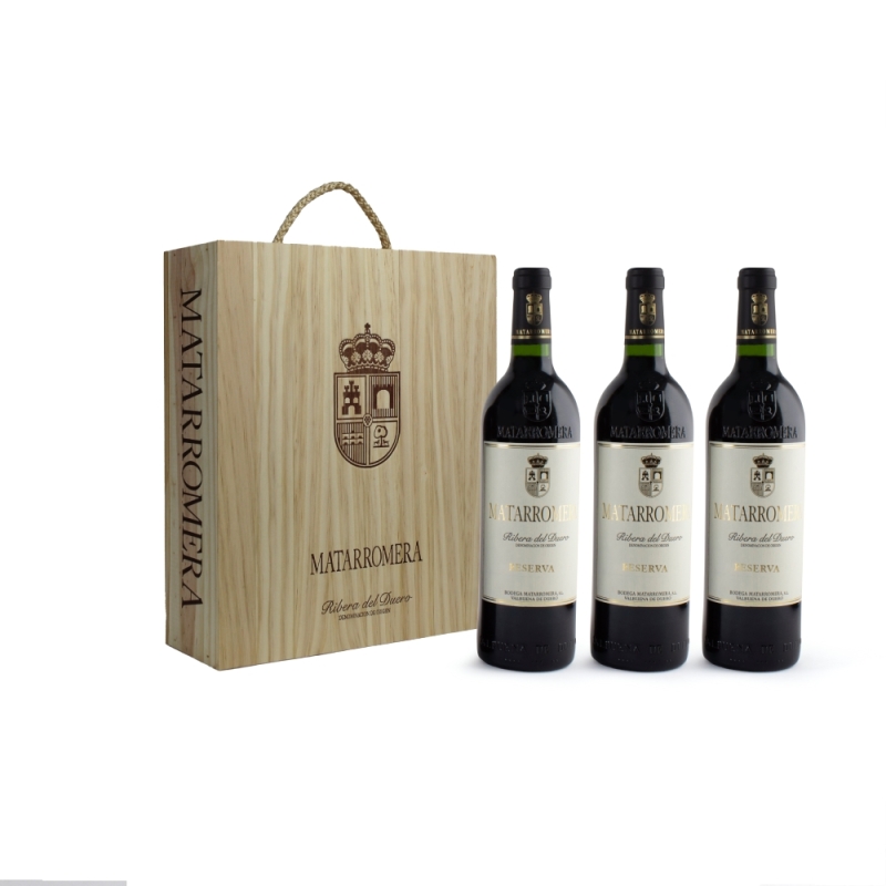 Matarromera Reserva 2021 - Estuche de madera (x3) - Ribera del Duero